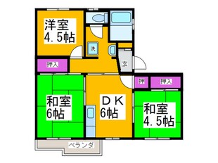 沼善ハイツの物件間取画像